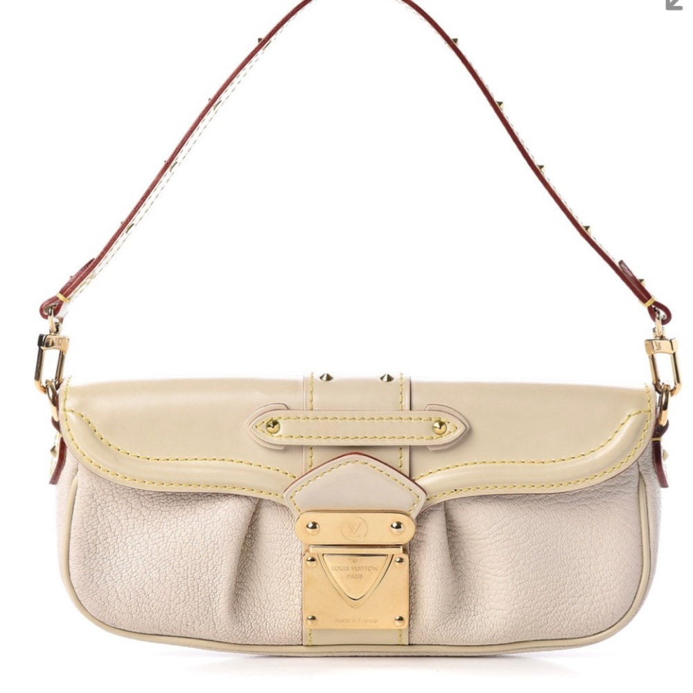 ๐ SOLD ๐ Authentic Louis Vuitton Suhali Le Precieux White bag - Picture 8 of 13